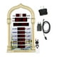 thumbnail image 3 of Azan Reloj Para El Hogar Oficina Mezquita Reloj De Oración LCD Despertador Reloj Digital Oro, 3 of 9