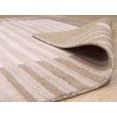 thumbnail image 5 of EORC Ivory Handmade Wool & Viscose Contemporary Urban Rug, 12' x 15'-Color:Ivory,Material:Wool & Viscose, 5 of 7