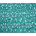 thumbnail image 4 of oneOone Polyester Lycra Fabric Floral Block Printed Fabric 1 Yard 56 Inch Wide, 4 of 4