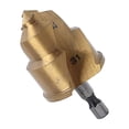 thumbnail image 3 of Pipe Reaming Drill Bits, PVC Pipe Reamer Hexagon Shank Drill Bits, Pipe Reamer Tool, Water Pipe Drill Tools for Metal, Copper, Aluminum, Iron, 3 of 9