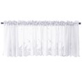 thumbnail image 3 of facefd 2 Pcs Rideaux de Cuisine en Dentelle Semi-Transparents Voile, 3 of 9