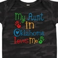 thumbnail image 4 of Inktastic My Aunt in Oklahoma Loves Me Boys or Girls Baby Bodysuit, 4 of 5