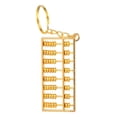 thumbnail image 4 of Oubit Abacus Porte-Clés, Mignon Exquis Abacus Porte-Clés Alliage Abacus Porte-Clés Finement Réglé Performance, 4 of 9