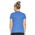 thumbnail image 3 of Expert Brand USA-Made Women's Athletic Heather V-Neck T-Shirt, Dark Heather Royal, Medium, 3 of 5