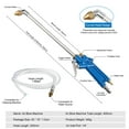 thumbnail image 5 of Gumesh High-Pressure Water Hose Nozzle - 10" Long Reach Spray Gun with 3.2 Ft hose , Heavy Duty Metal Garden & Car Wash Nozzle (Max 4500 PSI), 5 of 5