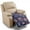 American Flag Firework - 250 Years, variant on TSOVTHRID Colorful Cherry Blossom Pattern Recliner Covers, Soft Reclining Sofa Covers, Washable Lazy Boy Recliner Slipcovers, Soft Couch Protector for Pets, Dog, Cat