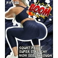 thumbnail image 4 of FITTOO High Waist Butt Lift Women's Capri Leggings Yoga Pants Female, 4 of 5