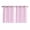 Pink Plum, variant on Blue Green Kitchen Curtains Small Short 39 Inch Length, Grid Checkered Plaid Gingham Lattice Trellis Grommet Bedroom Living Room Curtains, Light Filtering Cafe Curtain Drapes 2 Panels Set 55''x39''