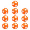 thumbnail image 1 of RUNROTOO 10Pcs Mini Foosballs Orange Plastic For Tabletop Soccer Game Machine And, 1 of 8
