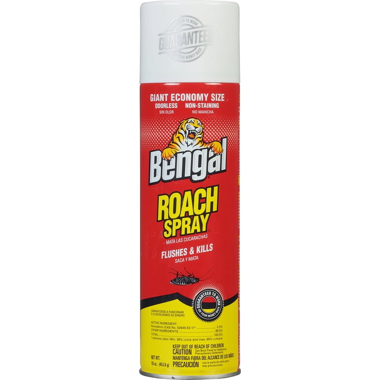 Bengal Roach Spray, Odorless, 16 oz photo 2