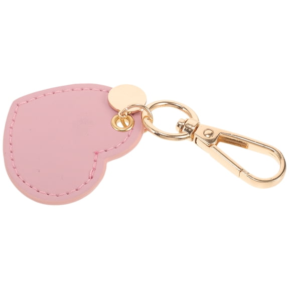 ORDDIART 1Set Heart Keychain Pink Nordic Style Fashionable Keychain For Accessory present Giving