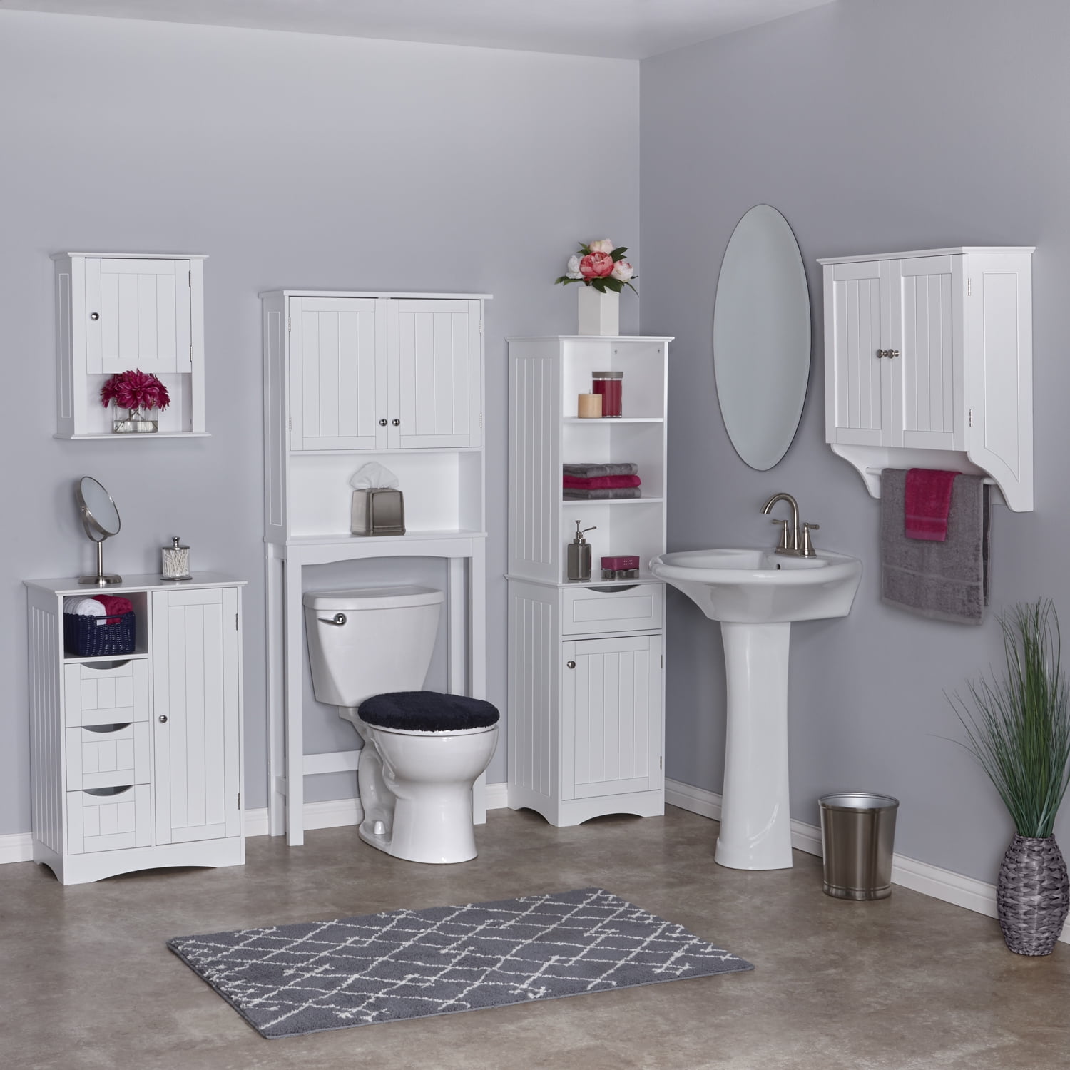 Riverridge Ashland Collection 2 Door Wall Cabinet Com