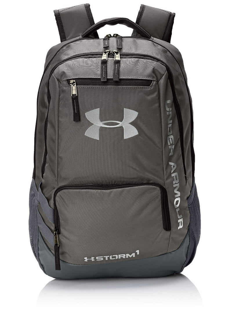 paquete Canal derrota Under Armour Hustle 2.0 Backpack, Graphite (040)/Silver, One Size -  Walmart.com