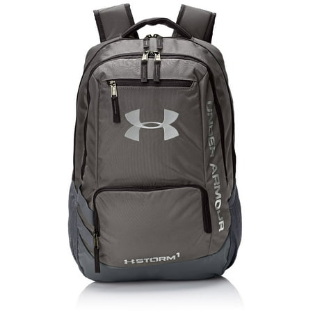 Under Armour Hustle 2.0 Backpack, Graphite (040)/Silver, One Size