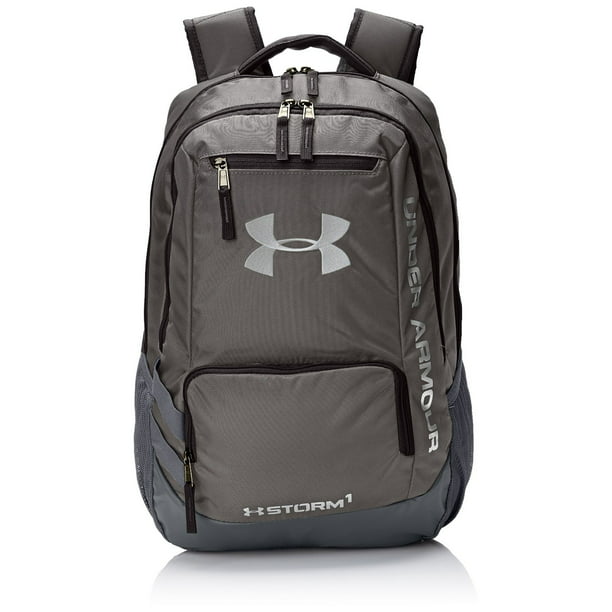 Under Armour Hustle 2.0 Backpack, Graphite (040)/Silver, One Size