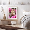 thumbnail image 6 of Diamond Art Kit for Adults, Rabbit In Pink Flowers Garden Diamond Painting for Adults Beginners, DIY Diamond Art Painting Kits, 5D Diamond Painting Crafts for Home Decor 12x16 Frameless, 6 of 7