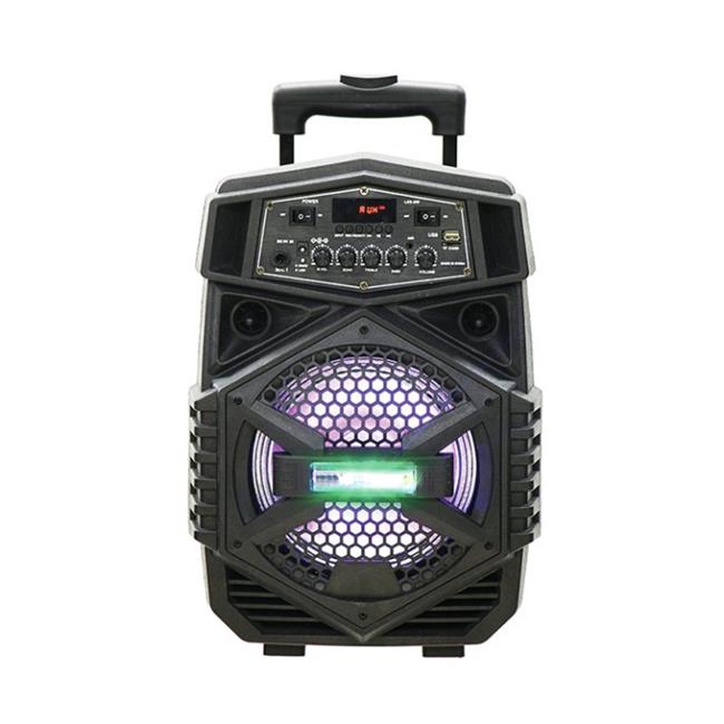Blackmore Audio BJS208BT 8 in. Bluetooth USB AUX Powered Speaker 800