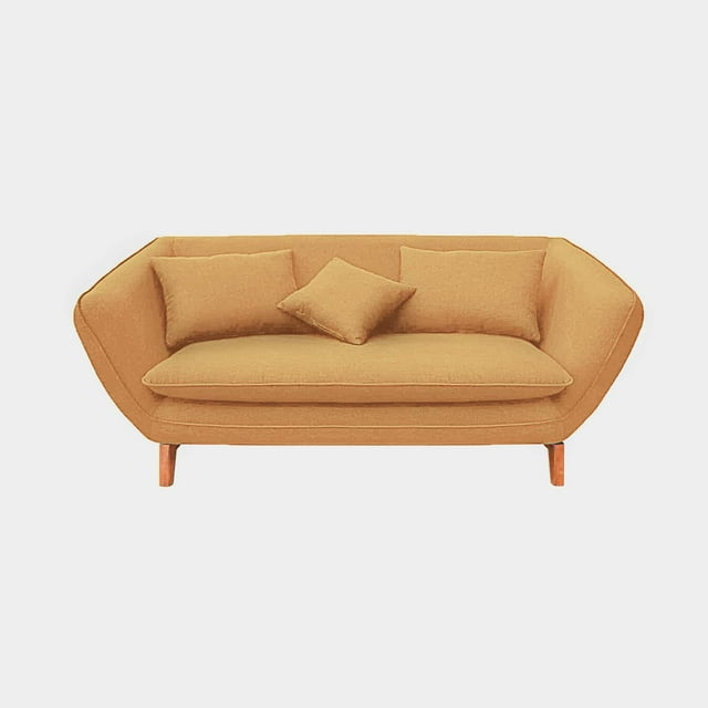 Love Seat Gandhi Curri Mustard - DC Inlab Muebles Modelo D