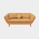 thumbnail image 1 of Love Seat Gandhi Curri Mustard - DC Inlab Muebles Modelo D, 1 of 2