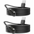 thumbnail image 1 of ccwmincc Compatible with Armitron Matrix Smartwatch Charger, Magnetic Replacement Charging Compatible for Armitron Connect Matrix, Lunar Smartwatch (Black+Black, Type A), 1 of 1