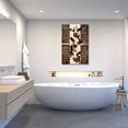 thumbnail image 5 of Aaheei Bathroom Cow Wall Art Farmhouse Cows Pictures Wall Decor Funny Toilet Bathroom Rules Poster Canvas Painting Home Modern Artwork Decorations for Restroom, 5 of 5