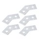thumbnail image 3 of 5 pcs Hole Grid Plates Aluminum Alloy Hole Pattern Bracket for Robots Technical Equipment Connection, 3 of 5