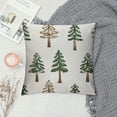 thumbnail image 2 of SHANXI Christmas White Decorative Throw Pillowcases for Home Sofa Decoration 22x22in, 2 of 5