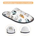 thumbnail image 3 of Fotbe Puppy Pantuflas Peludas para Mujer con Estampado, Zapatillas de Peluche, Zapatos de Invierno para Casa, Uso Interior y Exterior-Medium, 3 of 8