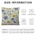 thumbnail image 5 of COMIO  Decorative Throw Pillow Cover, Watercolor Dandelion Pillow Cases Protectors Accent Square Pillowcase for Couch Sofa Bedroom Living Room Abstract Printed Brown Yellow Blue, 5 of 5