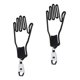 thumbnail image 5 of ADDHAT 2Ud Rack Para Guantes De Golf Negro De Material Resistente Con Sencillo Y Funcional, 5 of 8
