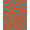 Orange, Pattern 2, variant on ODIKA 2x3 Machine Washable Non-Slip Area Rug, Retro Interlocking Wave Artistic Abstract Ornamental High Traffic Rug, Orange, 478401