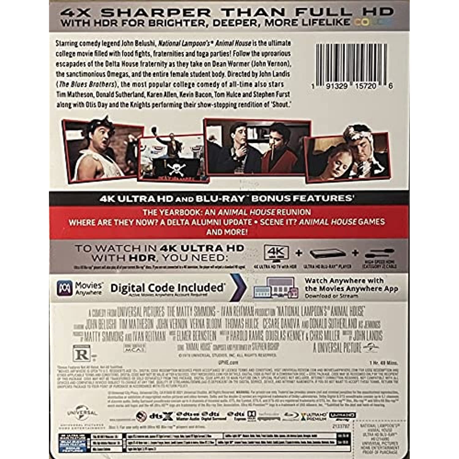 National Lampoon's Animal House (Limited Edition 4K Ultra HD