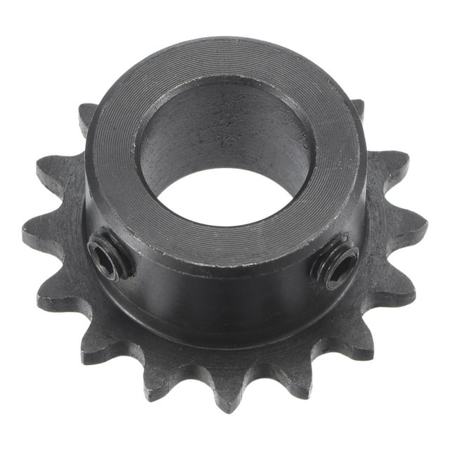 Uxcell Pignon à Dents, Acier au Carbone, avec Vis de Fixation 15mm