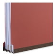 thumbnail image 2 of Bright Colored Pressboard Classification Folders, 1 Divider, Letter Size, Ruby Red, 10/Box, 2 of 7