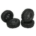 thumbnail image 3 of Uds neumáticos para vehículos todoterreno RC ruedas y neumáticos universales de goma RC de 1,9 pulgadas para vehículos todoterreno RC coche de escalada, 3 of 8