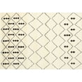thumbnail image 1 of Ahgly Company Machine Washable Indoor Rectangle Contemporary Parchment Beige Area Rugs, 6' x 9', 1 of 7