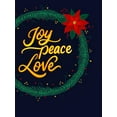 thumbnail image 2 of Batista, Dee 19x24 Gold Ornate Wood Framed with Double Matting Museum Art Print Titled - Joy Peace, 2 of 4