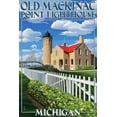 thumbnail image 2 of Art.com Mackinac Island, Michigan - Old Mackinac Lighthouse Art Print by Lantern Press, 16" x 24", 2 of 4