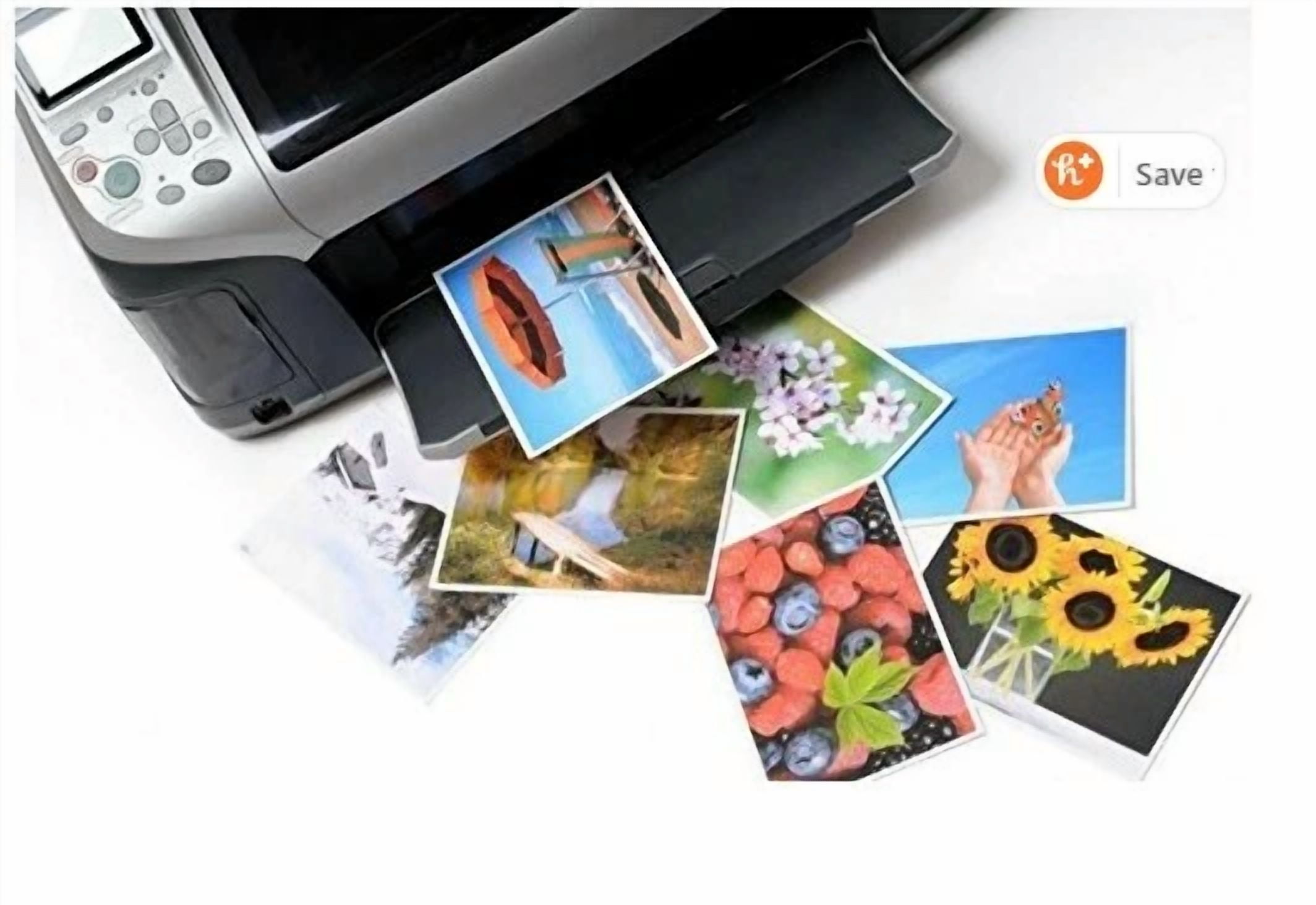 CIRCLE- Photography 200Gsm Glossy White Paper 8.3"X11.7" A4 Size 20 Sheets Weight