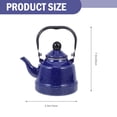 thumbnail image 2 of QUMONIN Vintage Enamel Tea Kettle with Infuser - 1L Capacity, 2 of 6