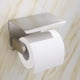 thumbnail image 2 of Billuyoard Soporte de papel higiénico para baño, estante de papel higiénico multifunción de acero inoxidable, estante de almacenamiento de toallas para Juegos de accesorios de baño plata Billuyoard HA4512-01B, 2 of 6