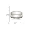 thumbnail image 2 of Sterling Silver 7mm Bevel Edge Size 10.5 Band Ring, 2 of 2