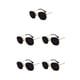 thumbnail image 1 of Minnieouse Gafas de sol hexagonales de PC, gafas de sol poligonales con montura pequeña, lentes polarizadas, materiales cómodos Unisex, dorado, Type2 NO2, 1 of 6