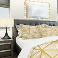 thumbnail image 4 of Designart 'Art Deco Geometric Decorative Pattern' Modern Bedding Set - Duvet Cover & Shams, 4 of 4