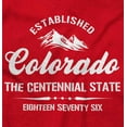thumbnail image 2 of Colorado CO Centennial State Souvenir Hoodie Sweatshirt Women Men Brisco Brands M, 2 of 6