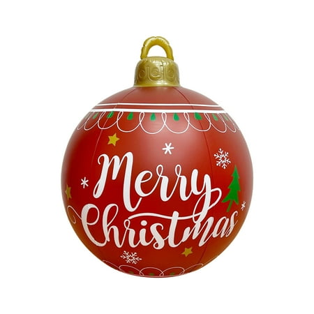 

Nitouy 60cm Christmas Ball Ornaments Party Props Big Balloon for Door Frame Doorway