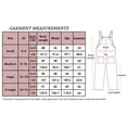 thumbnail image 5 of Womens Baggy Loose Bib Overalls Square Neck Adjustable Strap Rompers Jumpsuits Harem Pants, Pink, Medium, 5 of 5