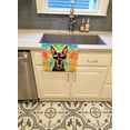 thumbnail image 2 of Carolines Treasures DAC2564KTWL 25 x 15 in. Siberian Husky Hippie Dawg 100 Percent Cotton Kitchen Towel, 2 of 6