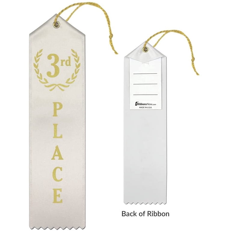 Award Ribbons 1st 2nd 3rd Place RibbonsNow 1st, 2nd, 3rd Place Award ...