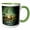 Green/White, variant on 3drose, Amak Island, Sea Lions, 15oz Mug